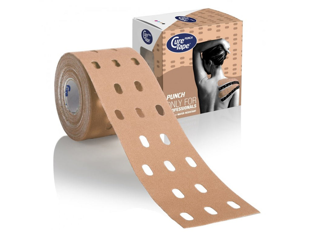 CureTape Punch perforated tape for faster lymph drainage and period pain relief