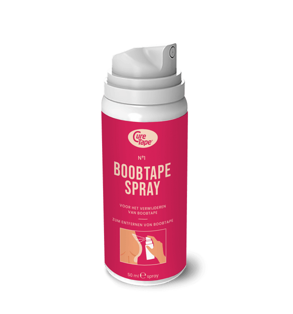 BoobTape Removal Spray – gentle adhesive remover for safe, painless tape removal