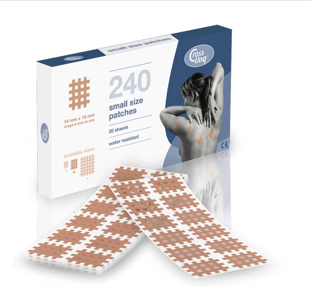 Box of Cross patches against acne and scars