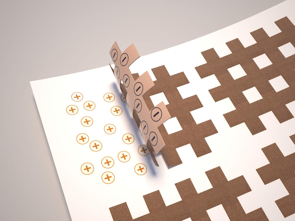 Box of Cross patches against acne and scars