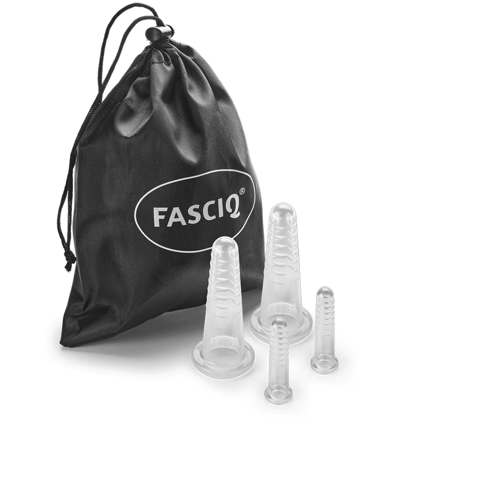 FASCIQ Facial Cupping Set – professional beauty cups for face massage, lifting and skin rejuvenation