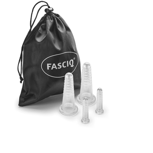 FASCIQ Facial Cupping Set – professional beauty cups for face massage, lifting and skin rejuvenation