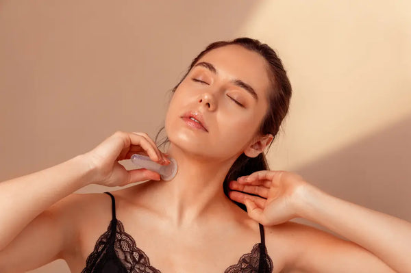 CureTape Beauty - Face Tape and Facial Massage Set