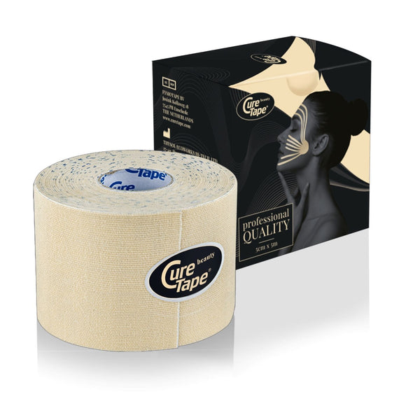 CureTape Beauty 5 cm tape roll for non-invasive face lifting and soothing contours